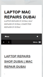 Mobile Screenshot of laptoprepairsdubai.com